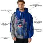 customized memphis tigers stitch blue hoodie best selling