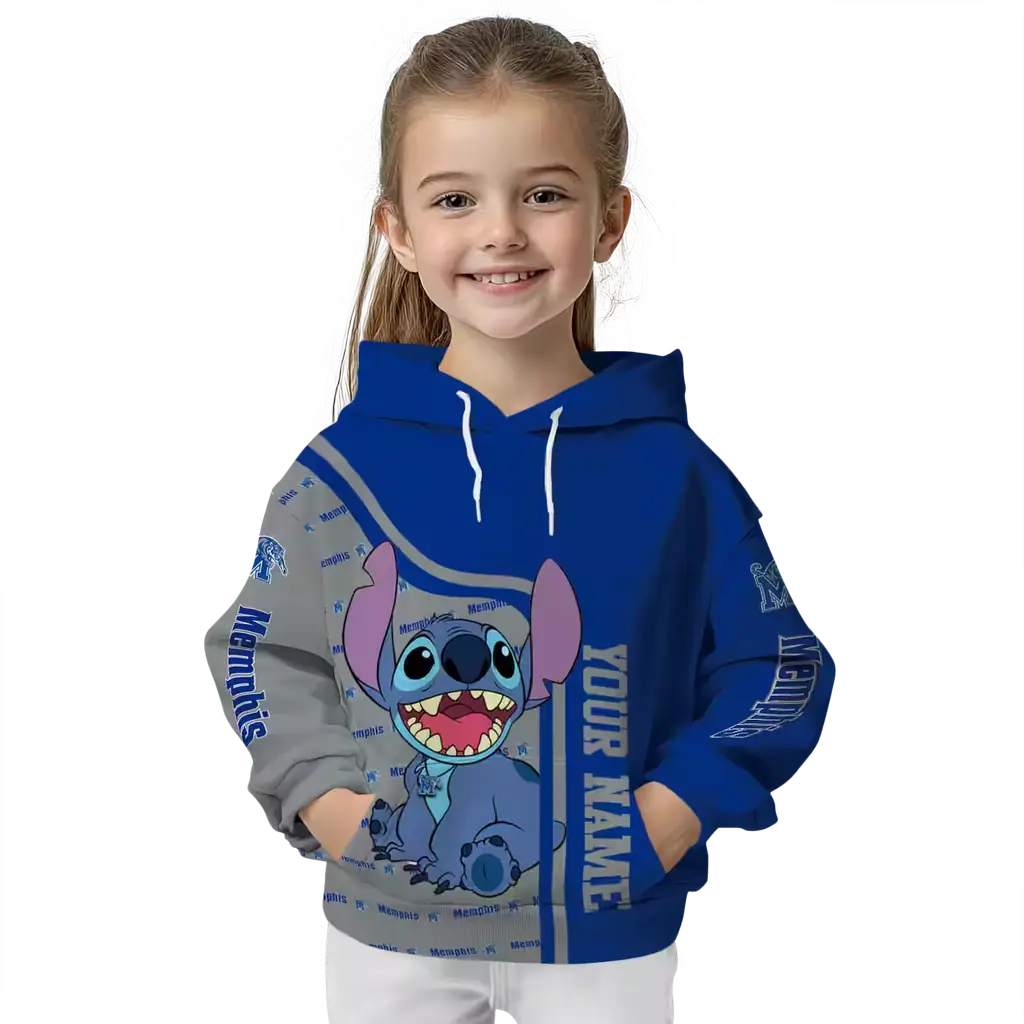 customized memphis tigers stitch blue hoodie top rated customized memphis tigers stitch blue hoodie top rated