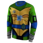 customized memphis tigers superhero armor blue green hoodie best selling