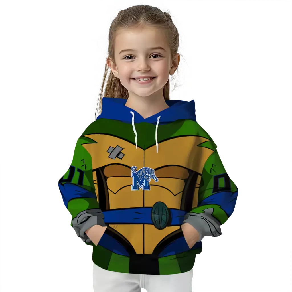customized memphis tigers superhero armor blue green hoodie top rated customized memphis tigers superhero armor blue green hoodie top rated