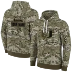 customized miami hurricanes military style hoodie best selling