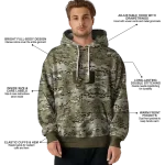 customized miami hurricanes military style hoodie best selling