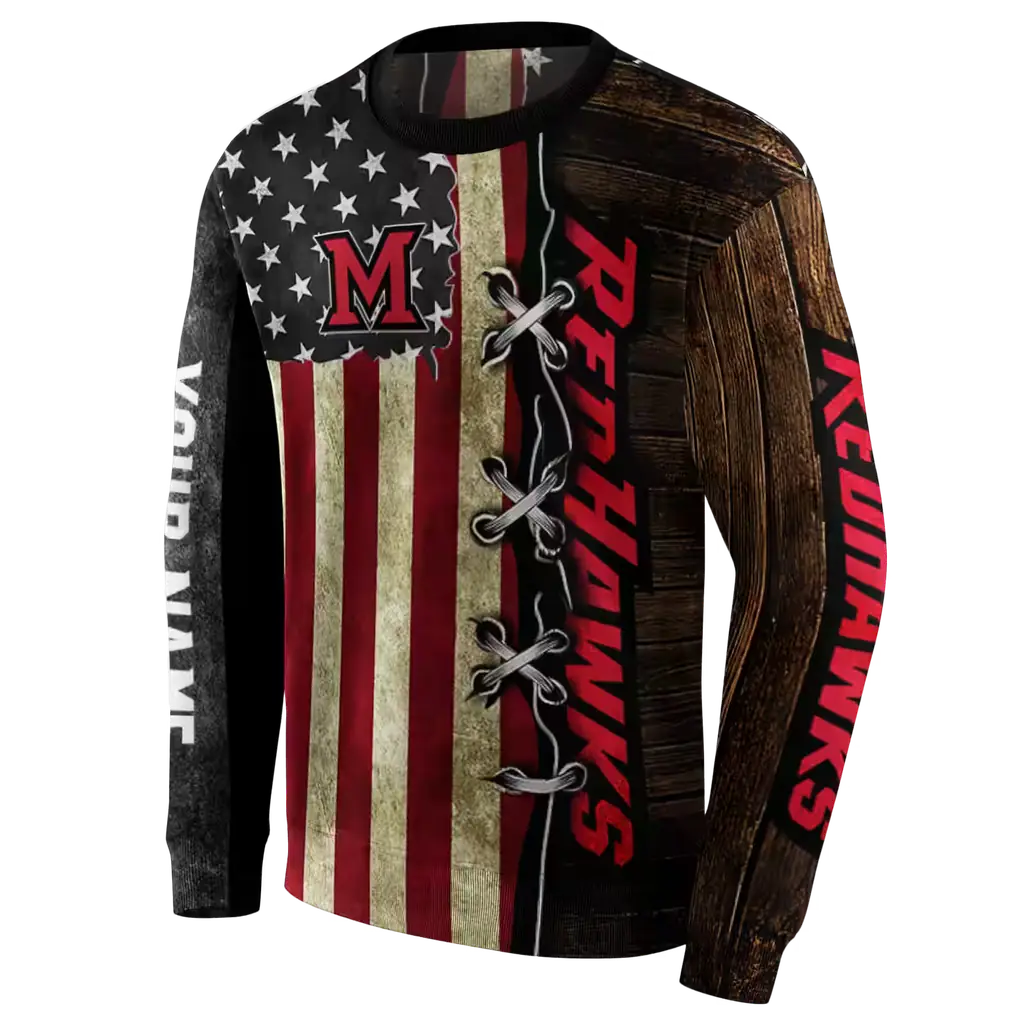 customized miami redhawks american pride hoodie new arrival customized miami redhawks american pride hoodie new arrival