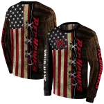 customized miami redhawks american pride hoodie best selling