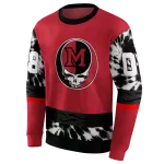 customized miami redhawks grateful vibes red hoodie best selling