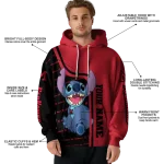 customized miami redhawks stitch red hoodie best selling