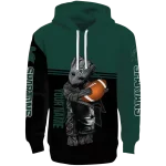 customized michigan state spartans baby groot green black hoodie best selling