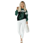 customized michigan state spartans grim reaper green black hoodie best selling