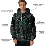 customized michigan state spartans hunting theme green black hoodie best selling