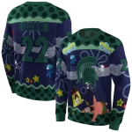 customized michigan state spartans spongebob patrick star green navy hoodie best selling