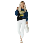 customized michigan wolverines baby yoda blue black hoodie best selling