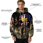 customized michigan wolverines tree camo hoodie best selling