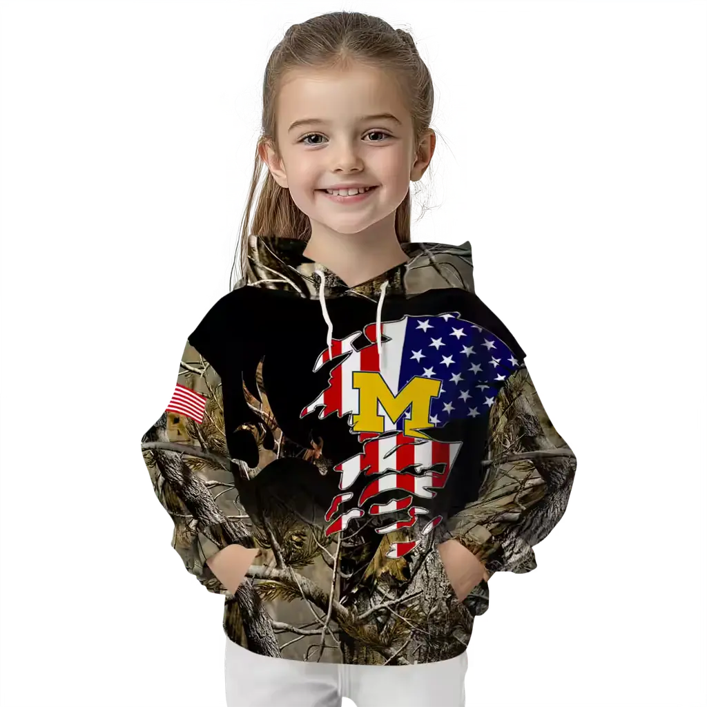 customized michigan wolverines tree camo hoodie top rated customized michigan wolverines tree camo hoodie top rated