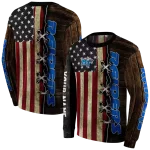 customized middle tennessee blue raiders american pride hoodie best selling