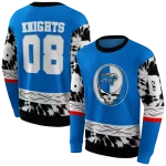 customized middle tennessee blue raiders grateful vibes blue hoodie best selling