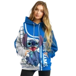 customized middle tennessee blue raiders stitch blue hoodie best selling
