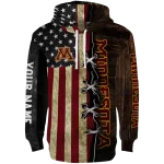 customized minnesota golden gophers american pride hoodie best selling