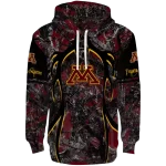 customized minnesota golden gophers hunting theme maroon black hoodie best selling