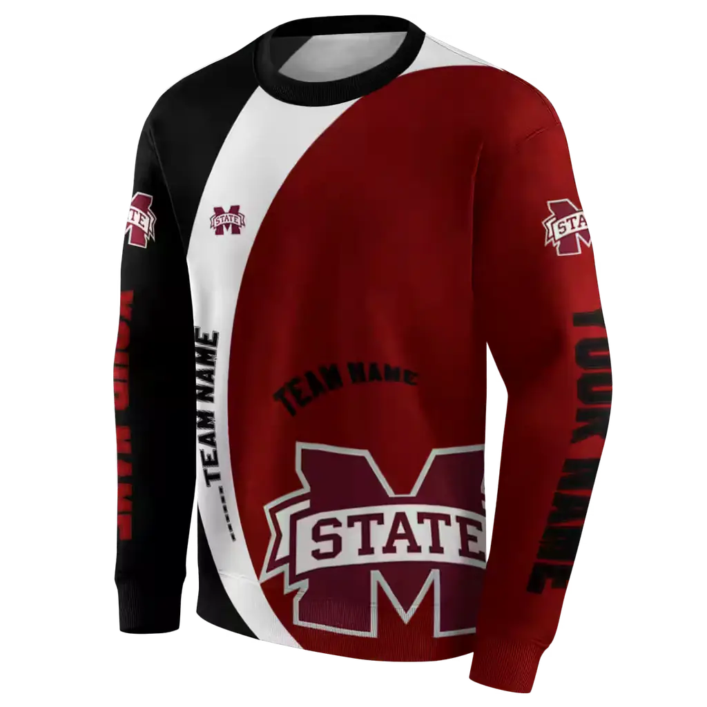 customized mississippi state bulldogs minimalist design maroon black hoodie new arrival customized mississippi state bulldogs minimalist design maroon black hoodie new arrival