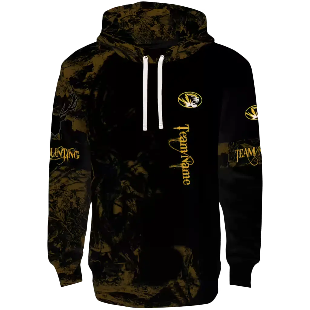 customized missouri tigers deer silhouette black hoodie best selling customized missouri tigers deer silhouette black hoodie best selling