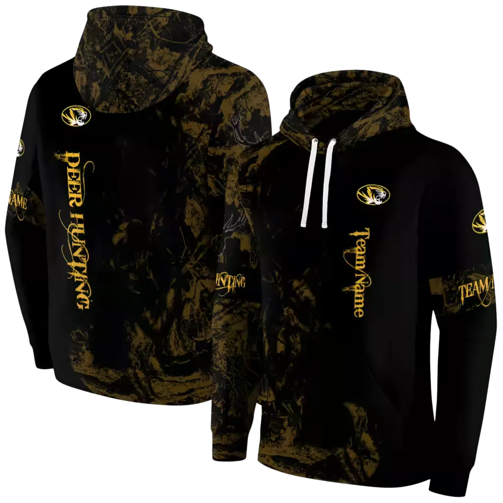 customized missouri tigers deer silhouette black hoodie fashion forward customized missouri tigers deer silhouette black hoodie fashion forward