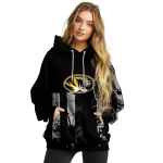 customized missouri tigers distressed flag black hoodie best selling