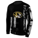 customized missouri tigers distressed flag black hoodie best selling