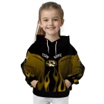 customized missouri tigers flame design black hoodie best selling