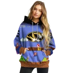 customized missouri tigers mario blue black hoodie best selling