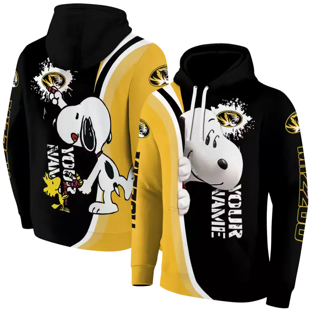 customized missouri tigers peeking snoopy black hoodie fashion forward customized missouri tigers peeking snoopy black hoodie fashion forward