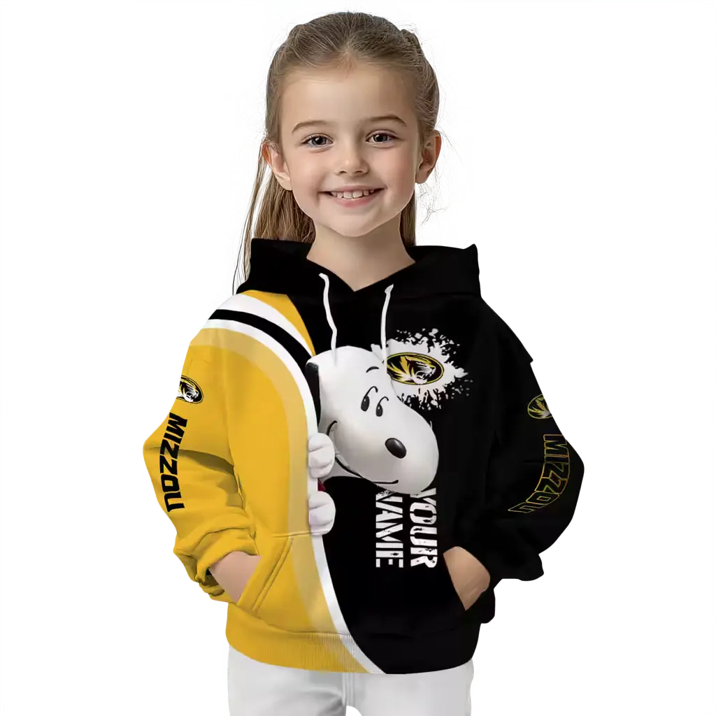customized missouri tigers peeking snoopy black hoodie top rated customized missouri tigers peeking snoopy black hoodie top rated