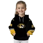 customized missouri tigers striped sleeves black hoodie best selling
