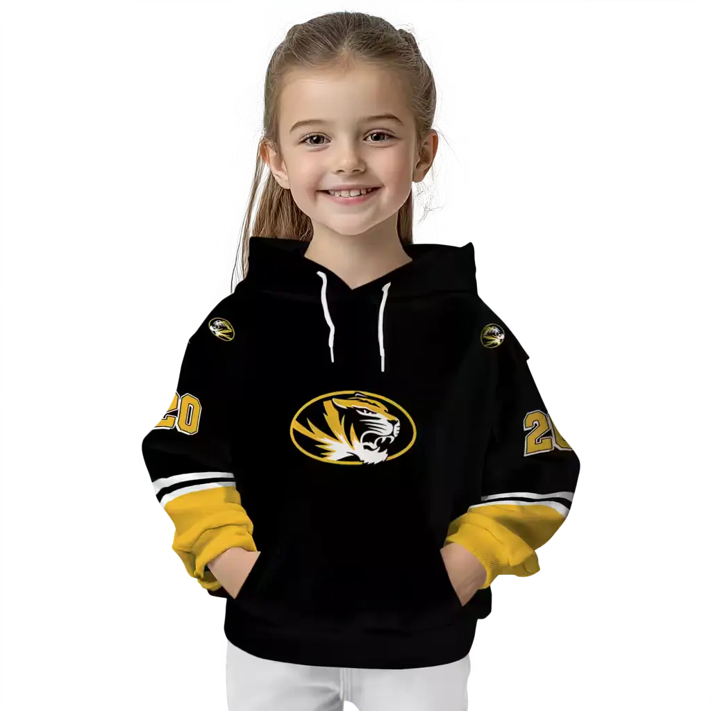 customized missouri tigers striped sleeves black hoodie top rated customized missouri tigers striped sleeves black hoodie top rated