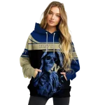 customized navy midshipmen grim reaper blue black hoodie best selling