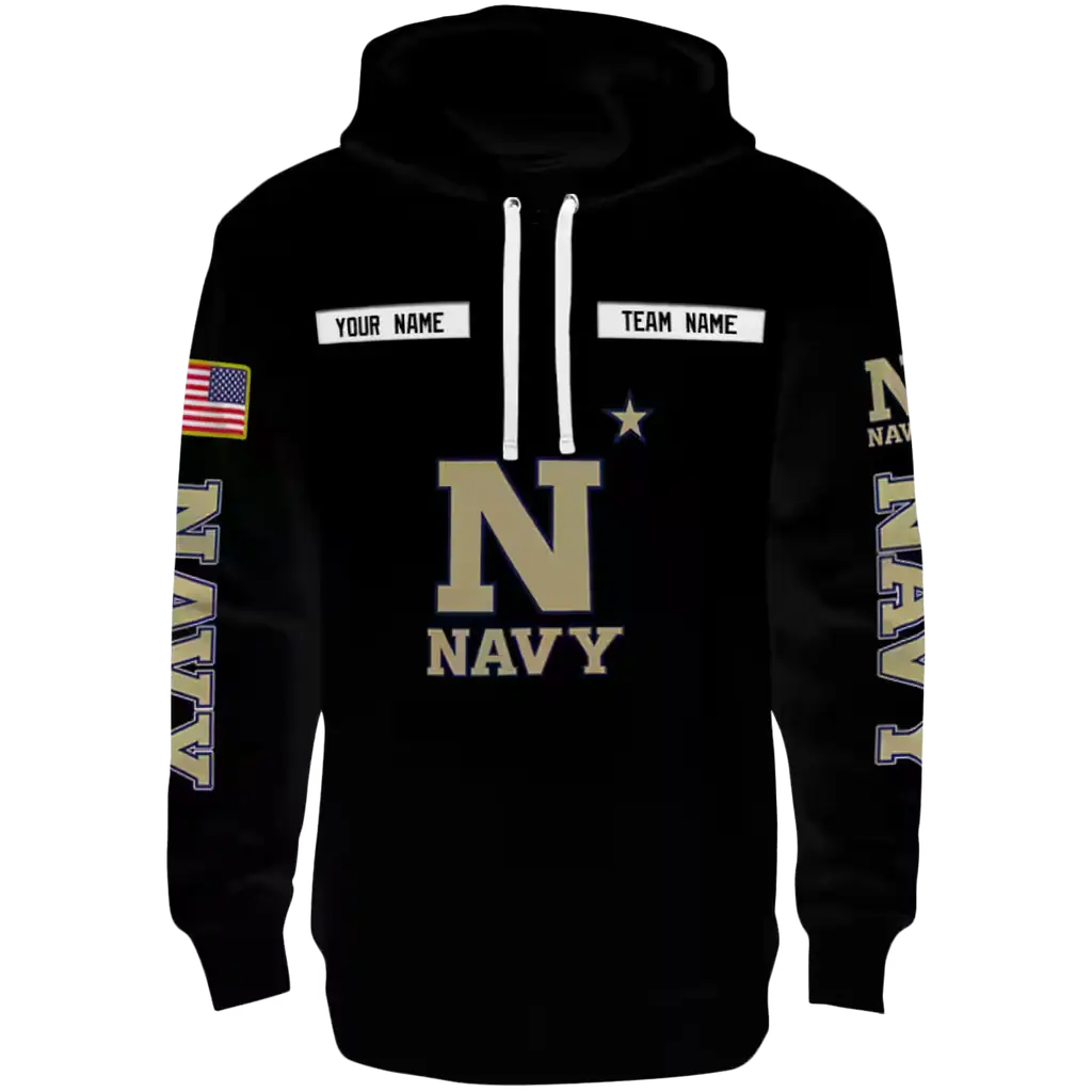 customized navy midshipmen punisher skull black hoodie best selling customized navy midshipmen punisher skull black hoodie best selling