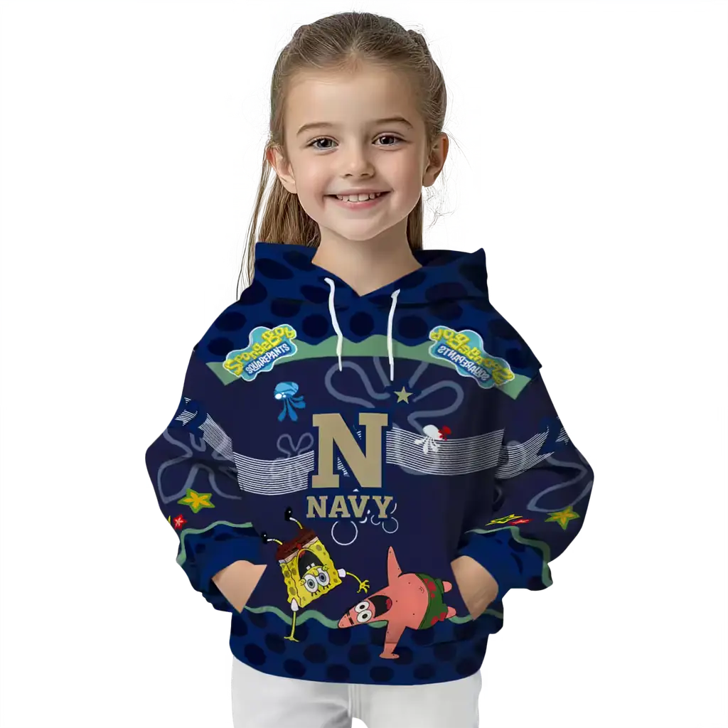 customized navy midshipmen spongebob patrick star blue navy hoodie top rated customized navy midshipmen spongebob patrick star blue navy hoodie top rated