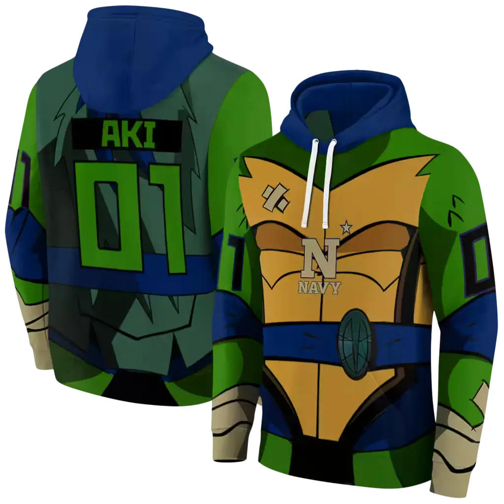 customized navy midshipmen superhero armor blue green hoodie fashion forward customized navy midshipmen superhero armor blue green hoodie fashion forward