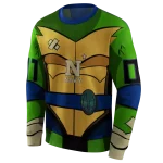 customized navy midshipmen superhero armor blue green hoodie best selling