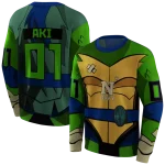 customized navy midshipmen superhero armor blue green hoodie best selling