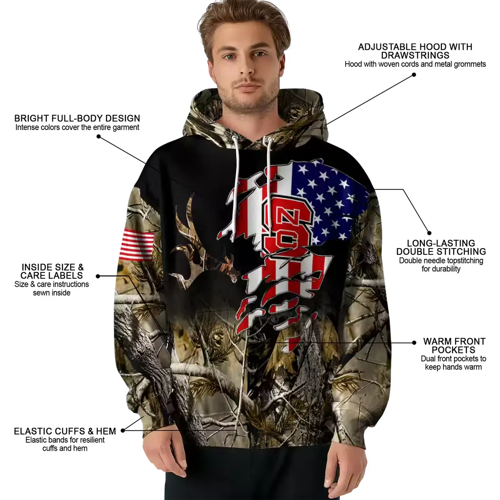 customized nc state wolfpack tree camo hoodie latest model customized nc state wolfpack tree camo hoodie latest model