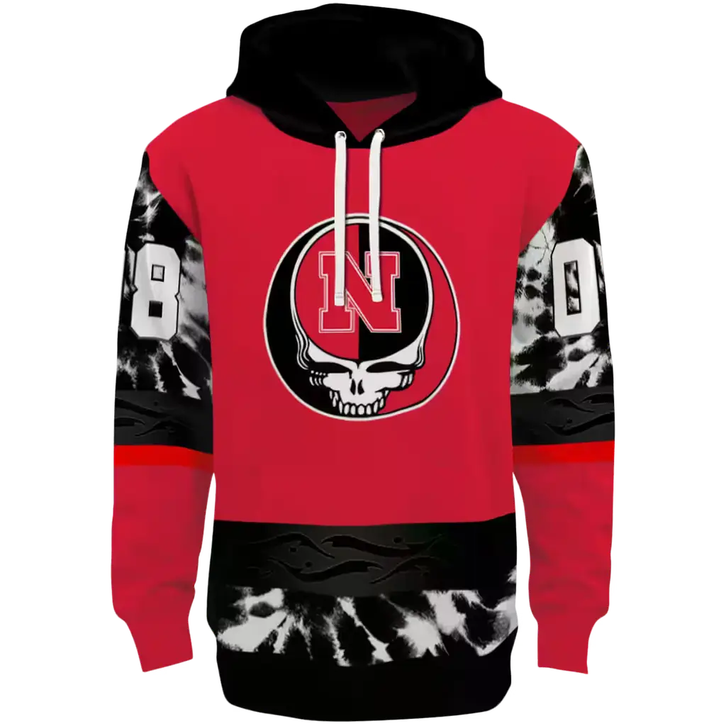 customized nebraska cornhuskers grateful vibes red hoodie best selling customized nebraska cornhuskers grateful vibes red hoodie best selling