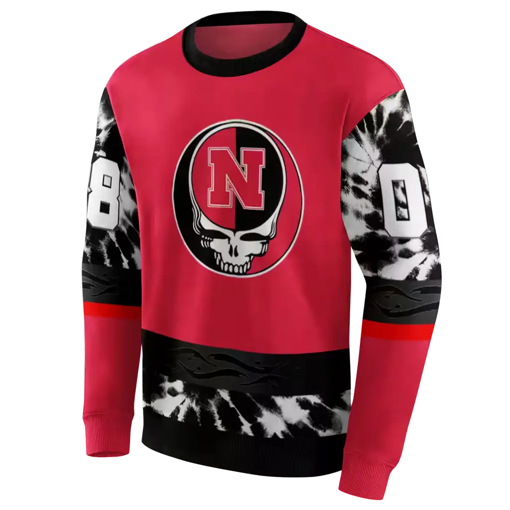 customized nebraska cornhuskers grateful vibes red hoodie new arrival customized nebraska cornhuskers grateful vibes red hoodie new arrival