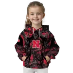 customized nebraska cornhuskers hunting theme red black hoodie best selling