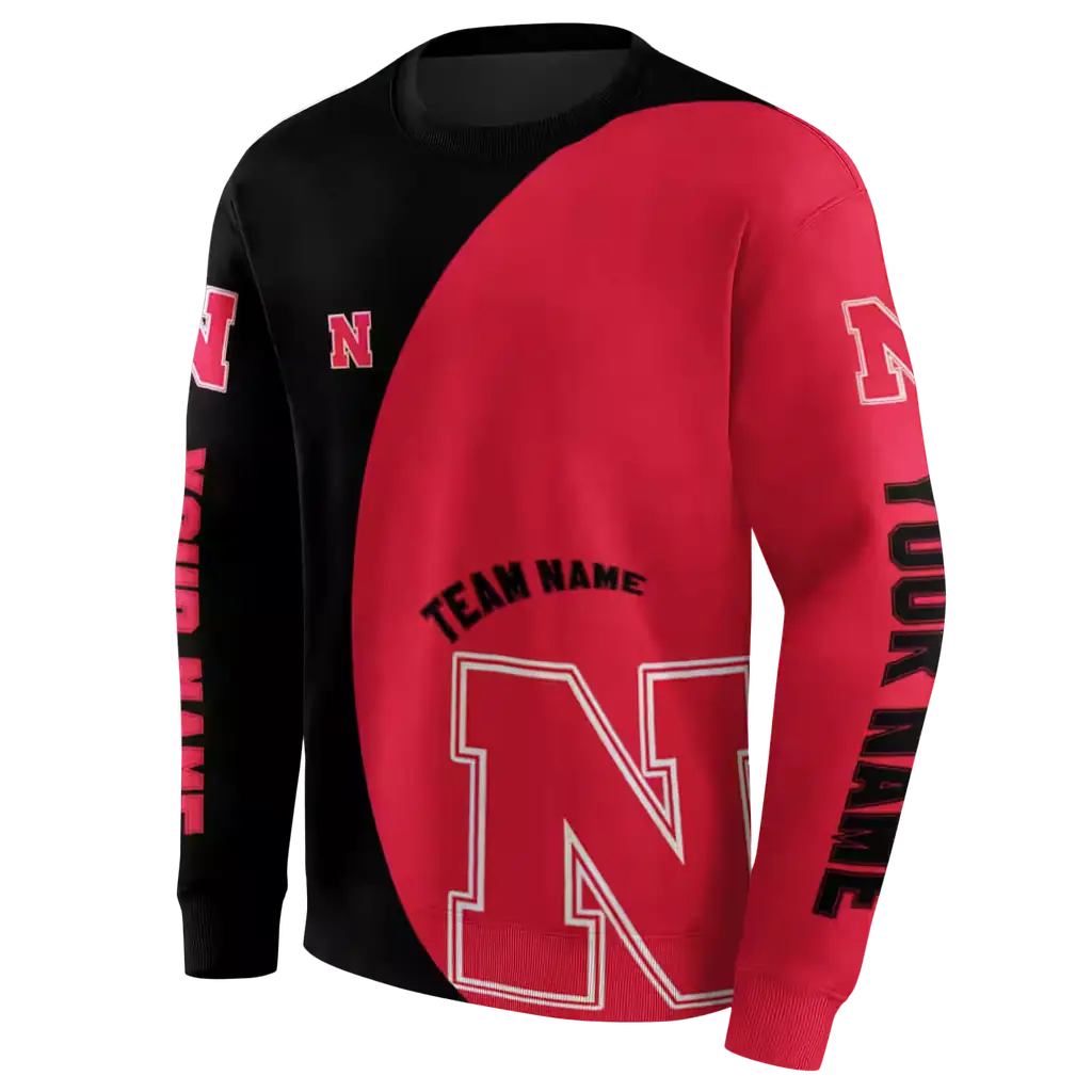 customized nebraska cornhuskers minimalist design red black hoodie new arrival customized nebraska cornhuskers minimalist design red black hoodie new arrival