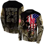 customized nebraska cornhuskers tree camo hoodie best selling