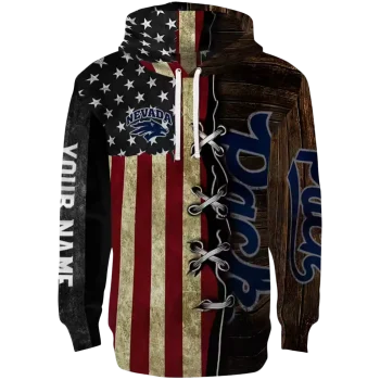 customized nevada wolf pack american pride hoodie best selling