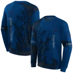 customized nevada wolf pack deer silhouette blue hoodie best selling