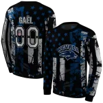 customized nevada wolf pack distressed flag blue black hoodie best selling