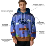 customized nevada wolf pack mario blue black hoodie best selling