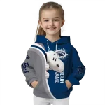 customized nevada wolf pack peeking snoopy blue hoodie best selling